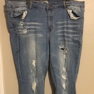 Plus size Refuge Rue 21 Boyfriend Jean